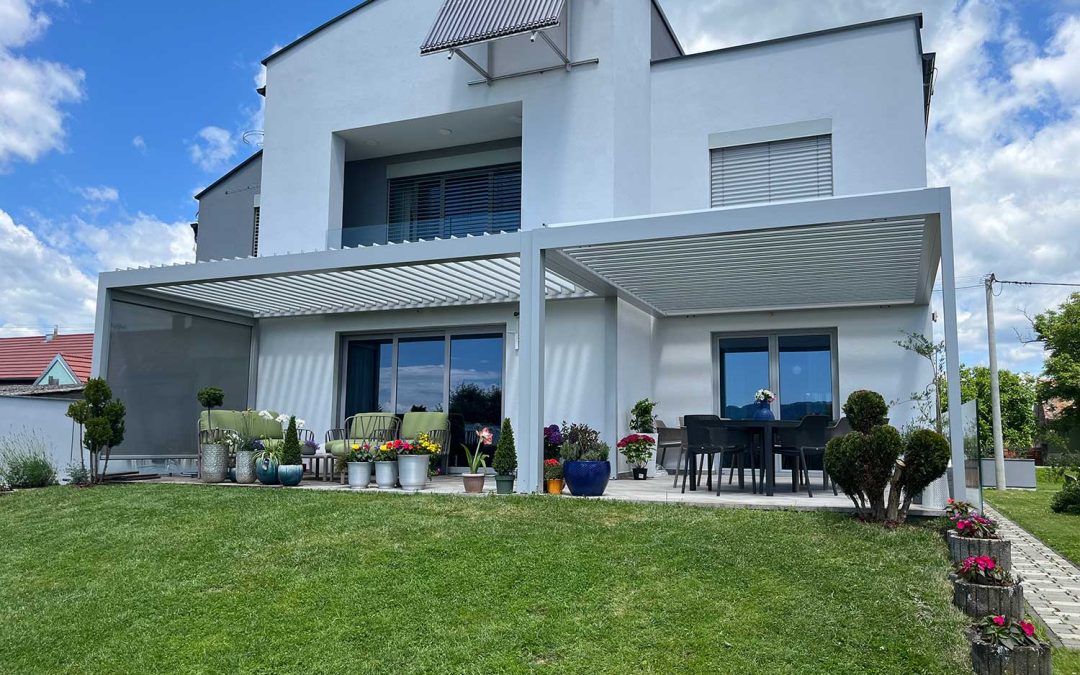 Bioklimatska pergola Lužani, Slavonski Brod