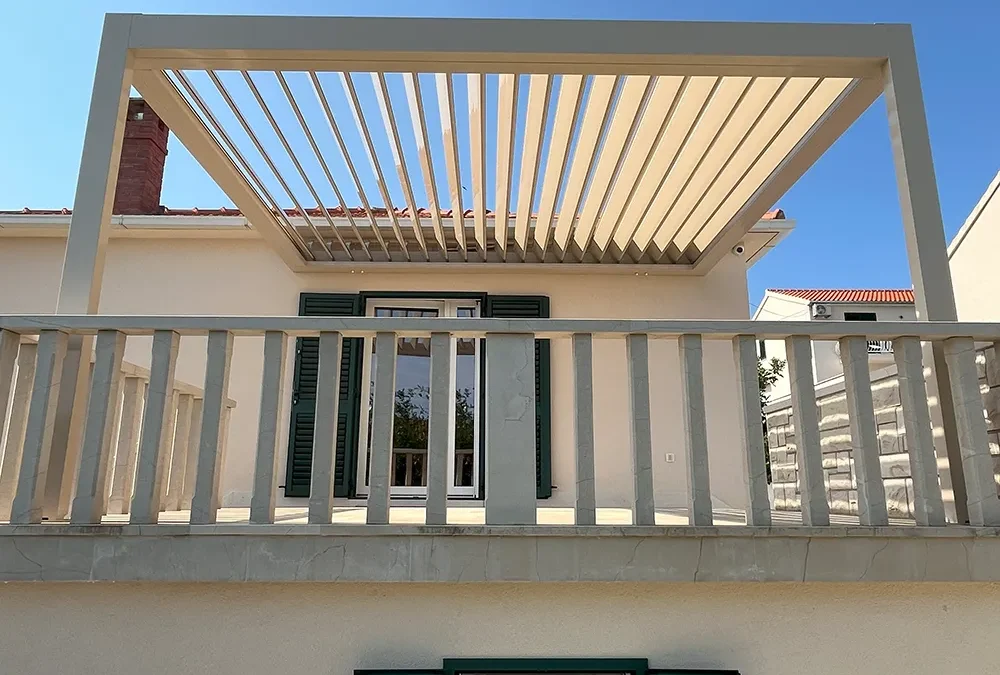 Bioklimatska pergola Brač